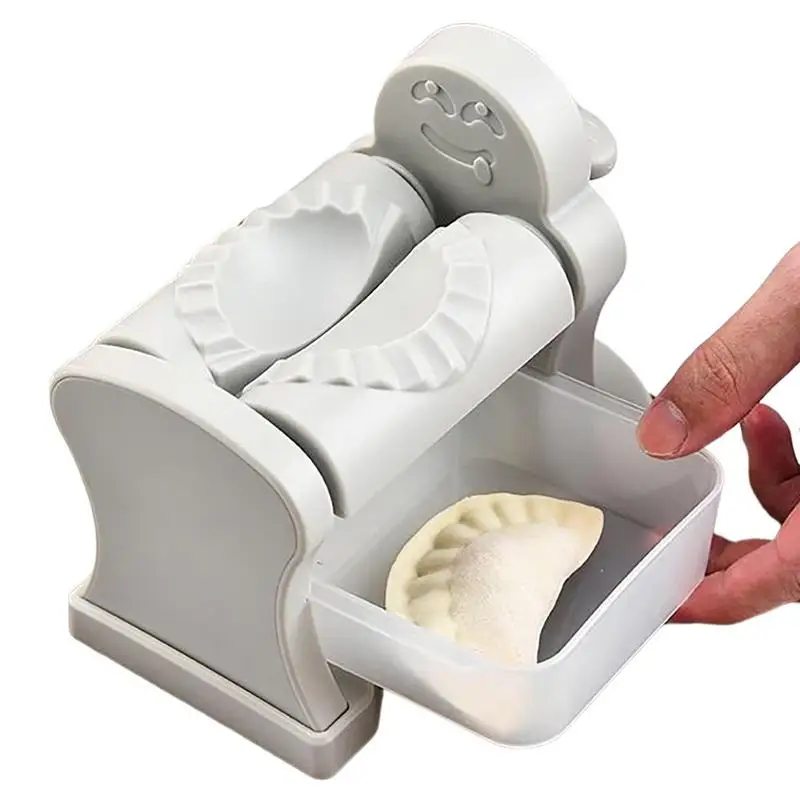 

Household Dumpling Maker Mould with Storage Box Quick Dumpling Empanadas Pierogi Maker Tools for Home Kitchen Restaurant Hotel