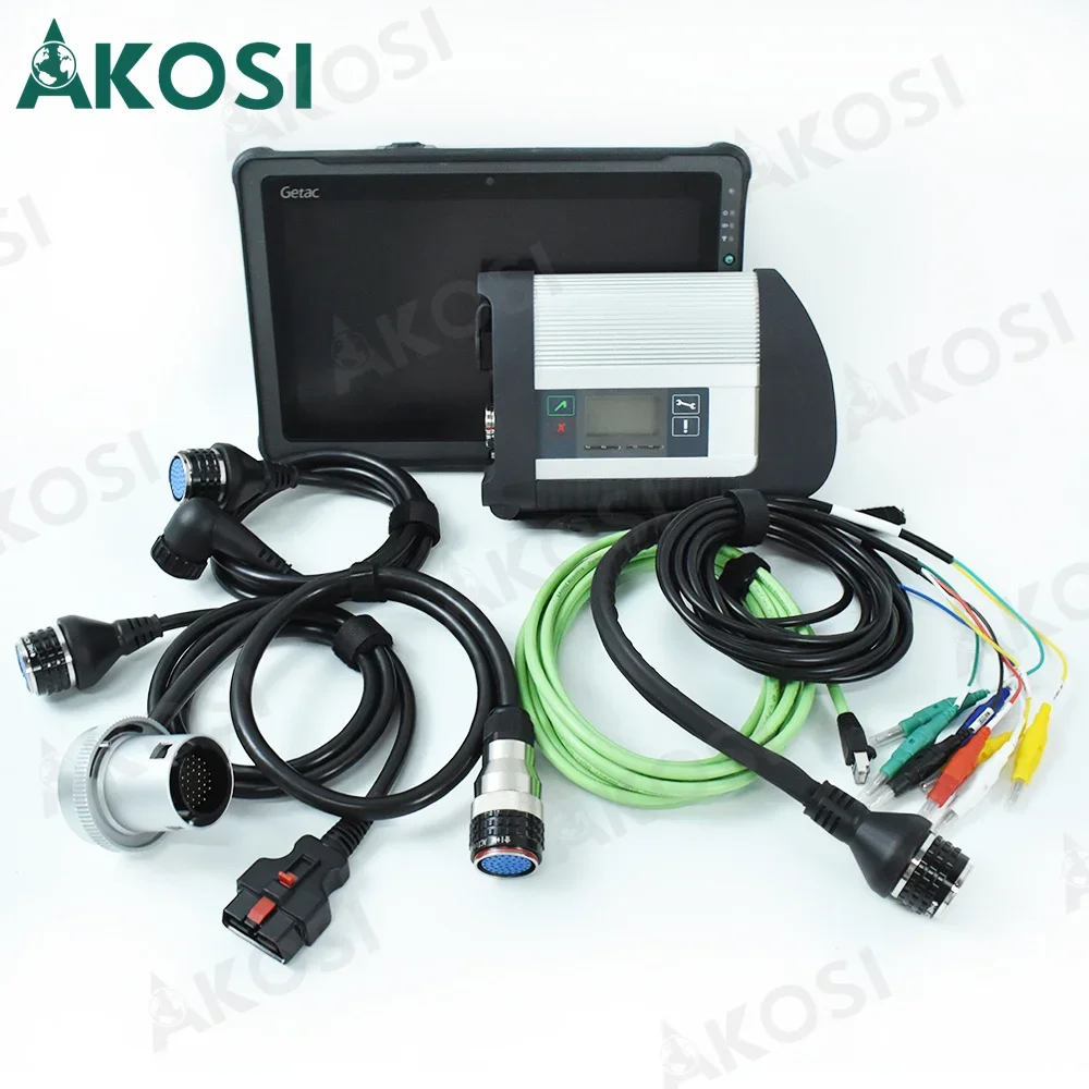 V2023.09 MB star c4 plus DOIP OBD2 мультиплексор Диагностический инструмент планшет F110 i5 SD