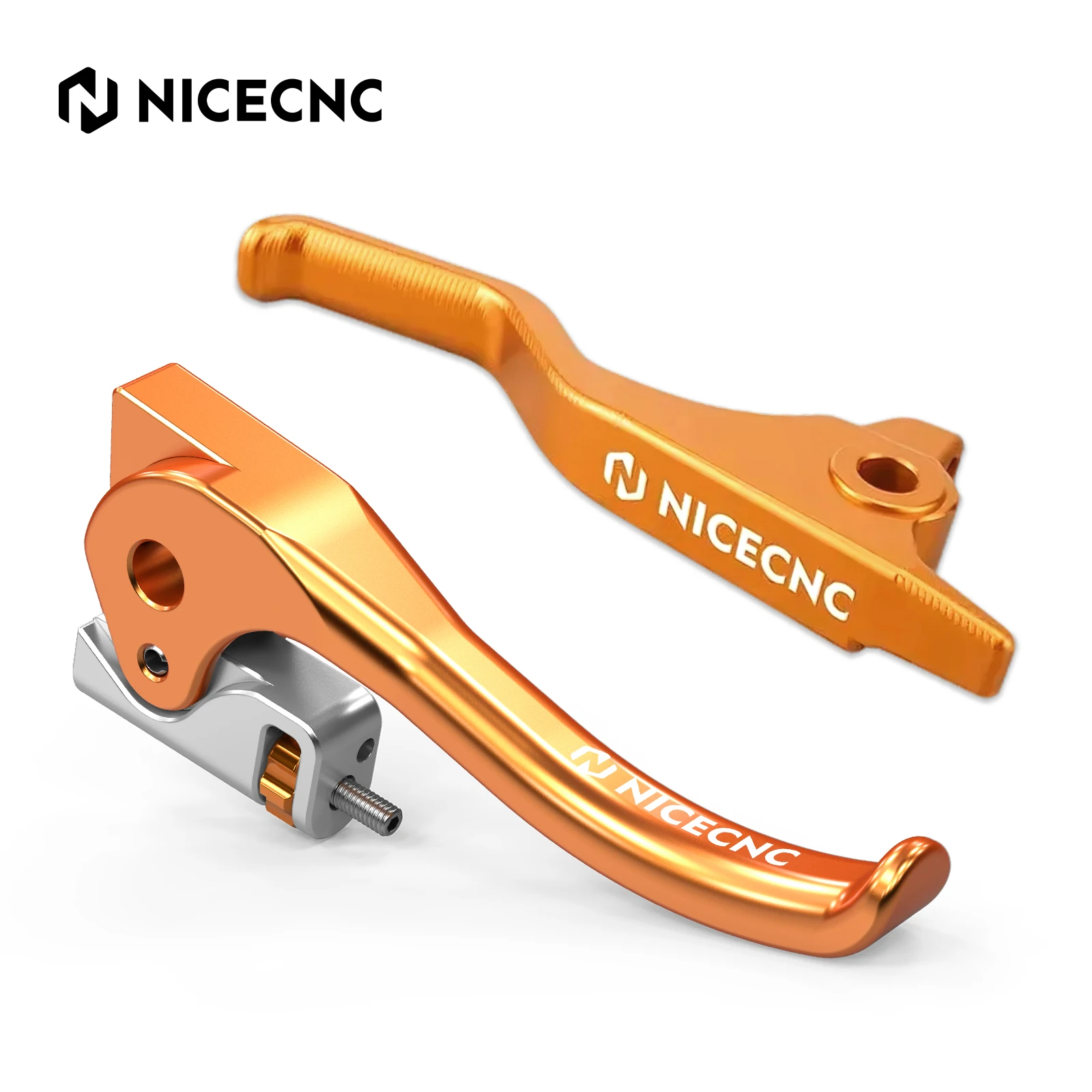 

NICECNC для KTM 125 200 250 300 350 400 450 500 EXC EXCF XCW SX SXF XC XCF 2014-2024 Короткий тормозной рычаг и короткий рычаг сцепления