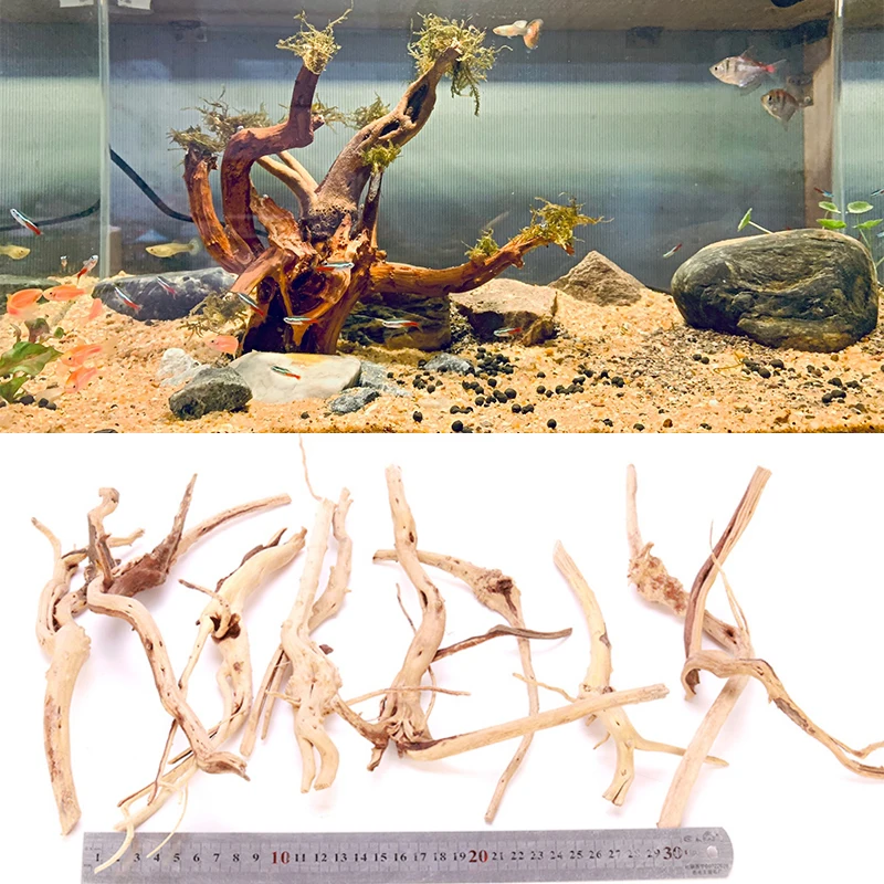 Природная древесина Driftwood, дрифт, искусственный цилиндр, аквариум, растение, орнамент, ландшафтный художественный Декор