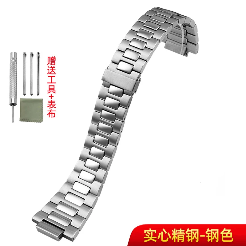 Для Patek Philippe Nautilus браслет 5711 1A010 ремешок из нержавеющей стали с приподнятым стальным ремнем 13 мм мужской полипропиленовый металлический полоса серебро розовое золото (art.: 3920cca562be4) - 3920cca562be4