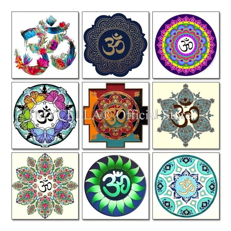 Meditation Mandala Series 5D diy diamond painting cross stitch diamond mosaic diamond embroidery religious Home Decor Gifts