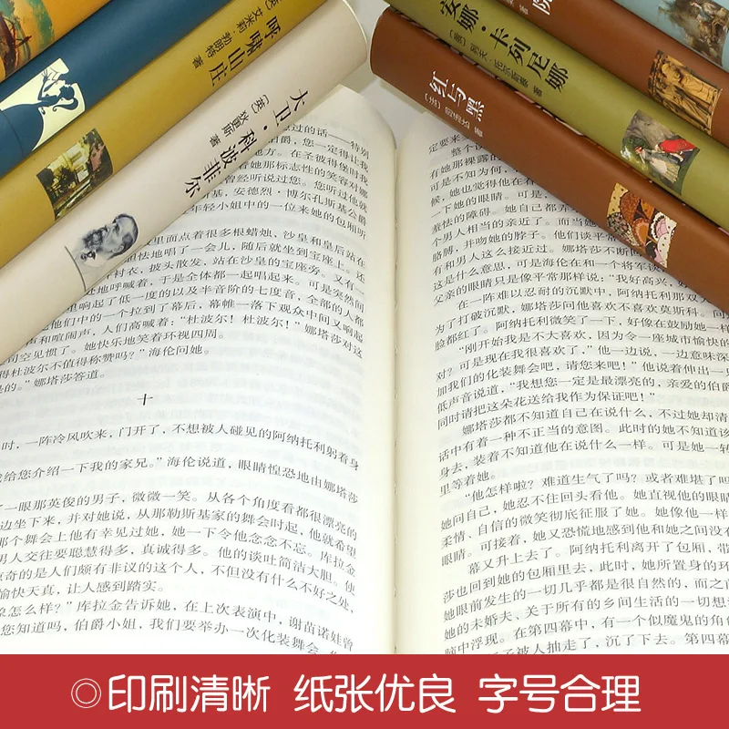 Kup 10 Książek/zestaw Dziesięciu Najlepszych Arcydzieł Na świecie Notre Dame De Paris Jane Eyre Itp. Klasyczna Powieść Literacka