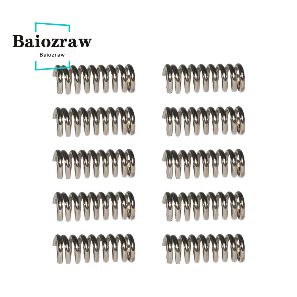 

20pcs 304 Stainless Steel Compression Spring Pressure Wire Diameter 1.2mm Outer Diameter 7.5mm Length 20mm Compression Spring
