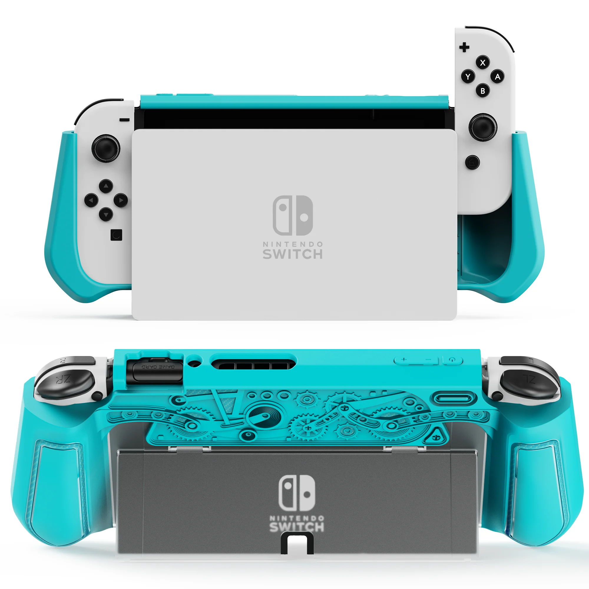 

Protective Cover For nintendo switch OLED Soft Case Console Anti-fall Shockproof Anti-fingerprint For Nintendo Switch OLED shell