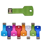 Металлический портативный USB флеш-накопитель, 128 ГБ, 64 ГБ, 32 ГБ, 16 ГБ, 4 Гб