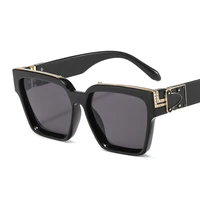 new personalized sunglasses for men square millionaire sunglasses 2022 vintage glasses for hip hop fashion leopard print gafas