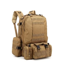 tactical camouflage oxford cloth outdoor backpack army camouflage tactical backpack mountaineering large combination backpack