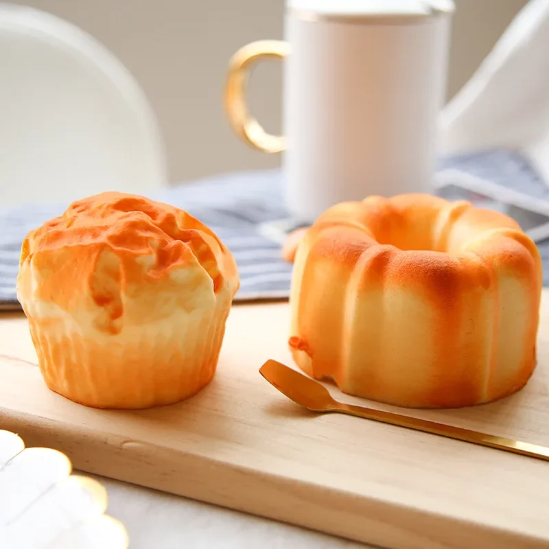 Искусственный хлеб имитация еды модель кукольного домика миниатюрный витрина