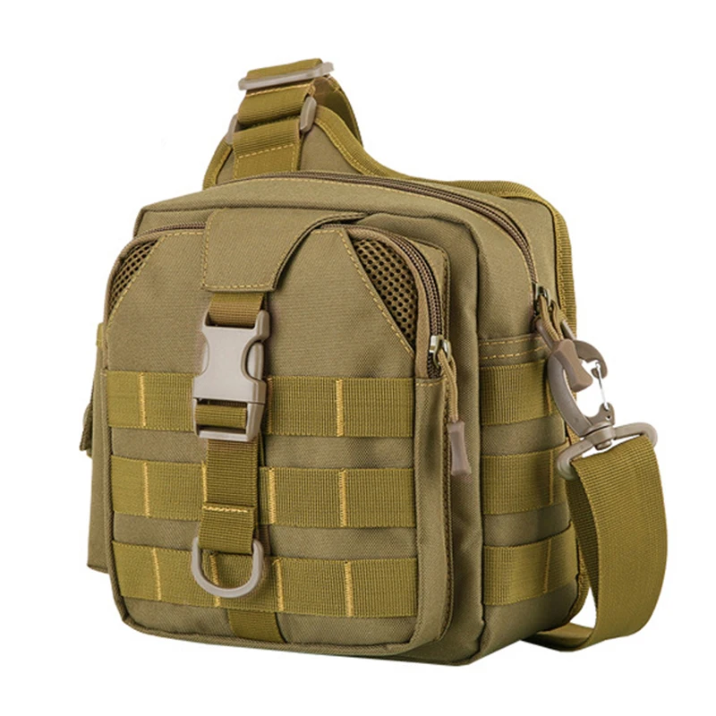 

Molle Military Chest Bag Tactical Sling Shoulder Pack Climbing Hunting Hiking Camping Pouch Army EDC Assault Cross Body Bag