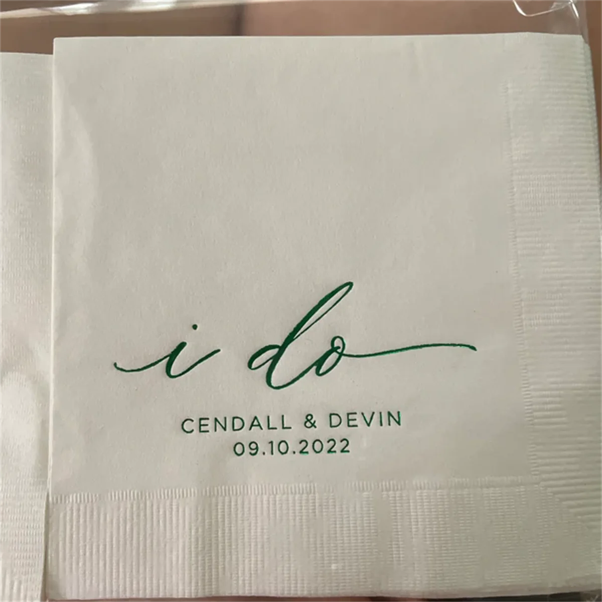 Персонализированные свадебные салфетки индивидуальные монограммные для