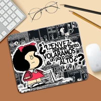 top quality cartoon mafalda small mouse pad gamer play mats top selling wholesale gaming pad mouse desk accessories for valorant