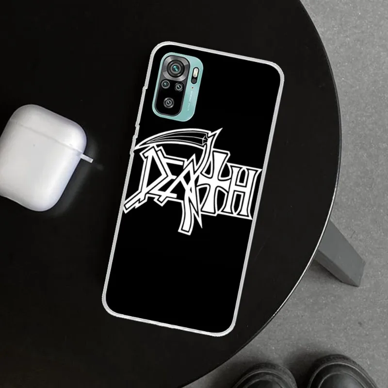 BEHEMOTH DEATH металлический чехол для телефона Xiaomi 12 11T 10 9 Redmi Note 10S Pro 9A 8 прозрачный |