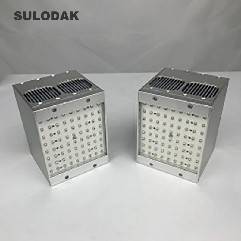 

100*100 MM LED drying lamp dispenser 365 NM 395 NM LED UV curing lamp paint lamp UV Curing lamp retrofit LED light source