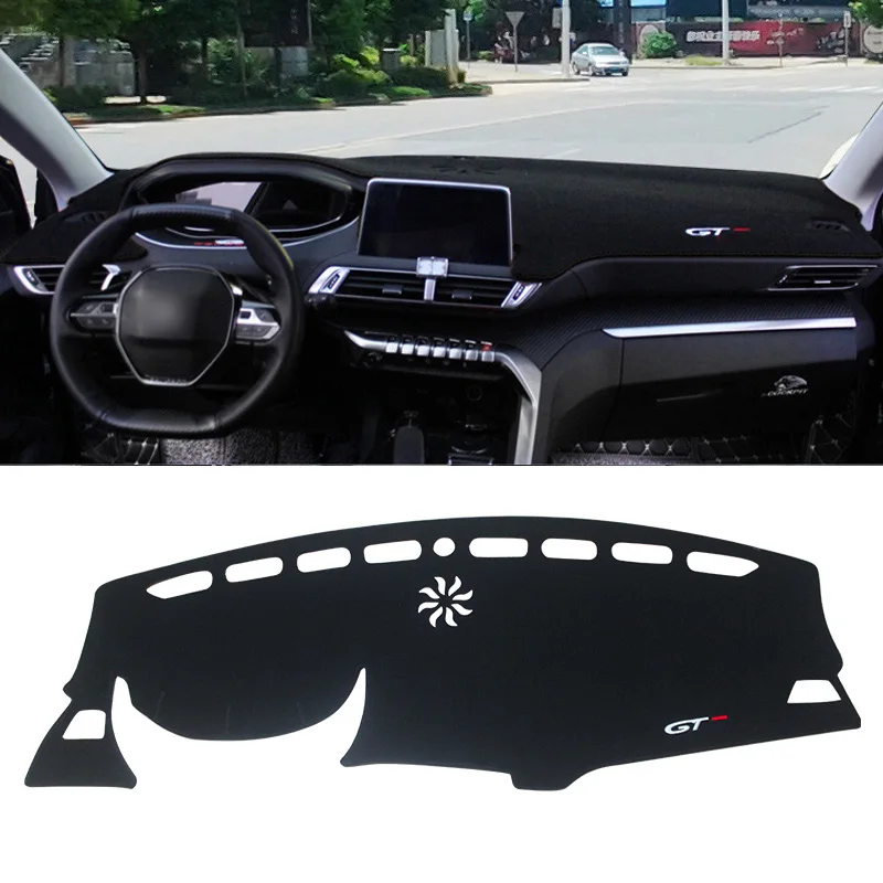 

Чехол для приборной панели Peugeot 3008 5008 GT Hybrid 2016 2017 2018 2019 2020 2021 2022
