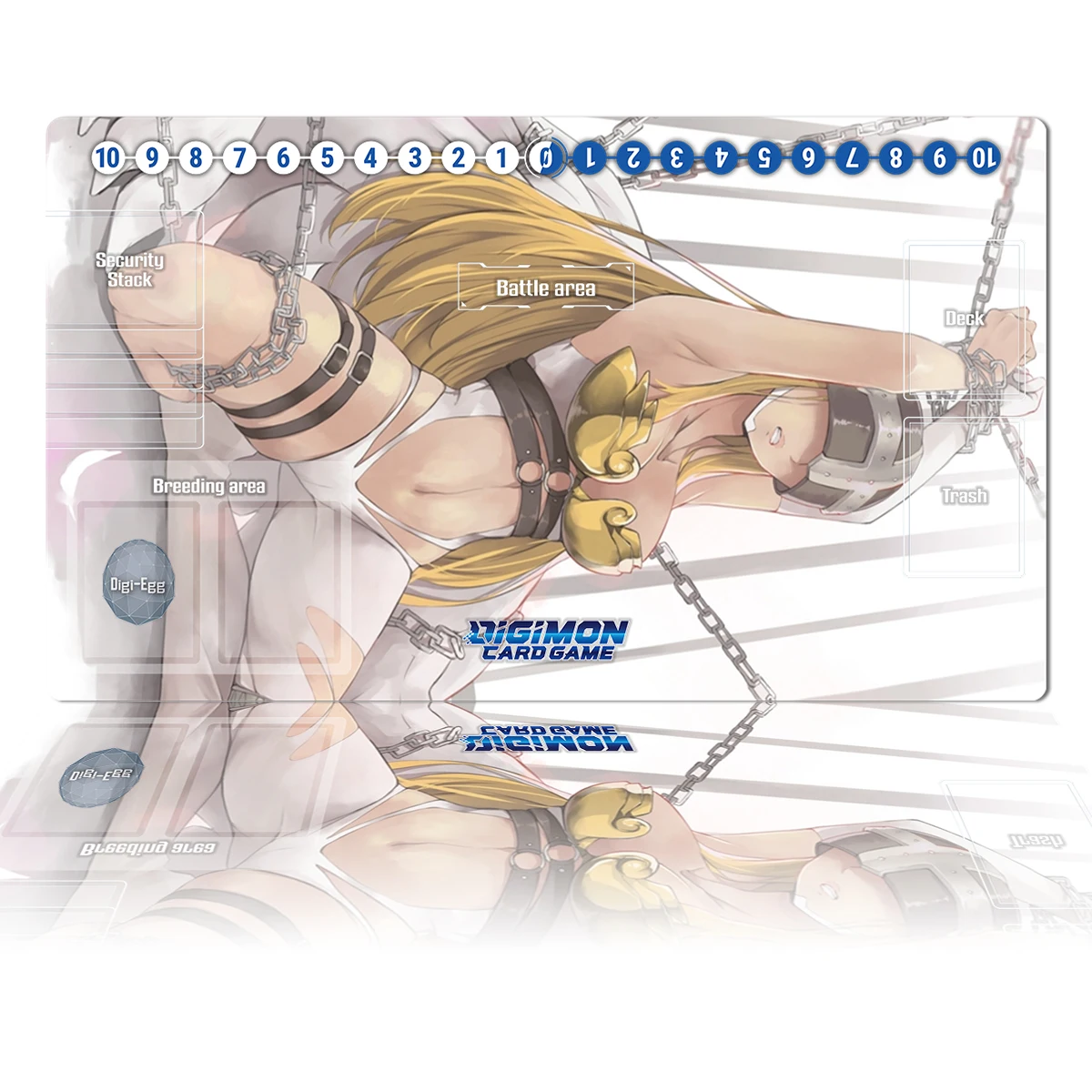 

Digimon Angewomon Play mat DTCG TCG CCG Card Game Board Game Mat Anime Mouse Pad Custom Desk Mat Gaming Accessories Zones & Bag