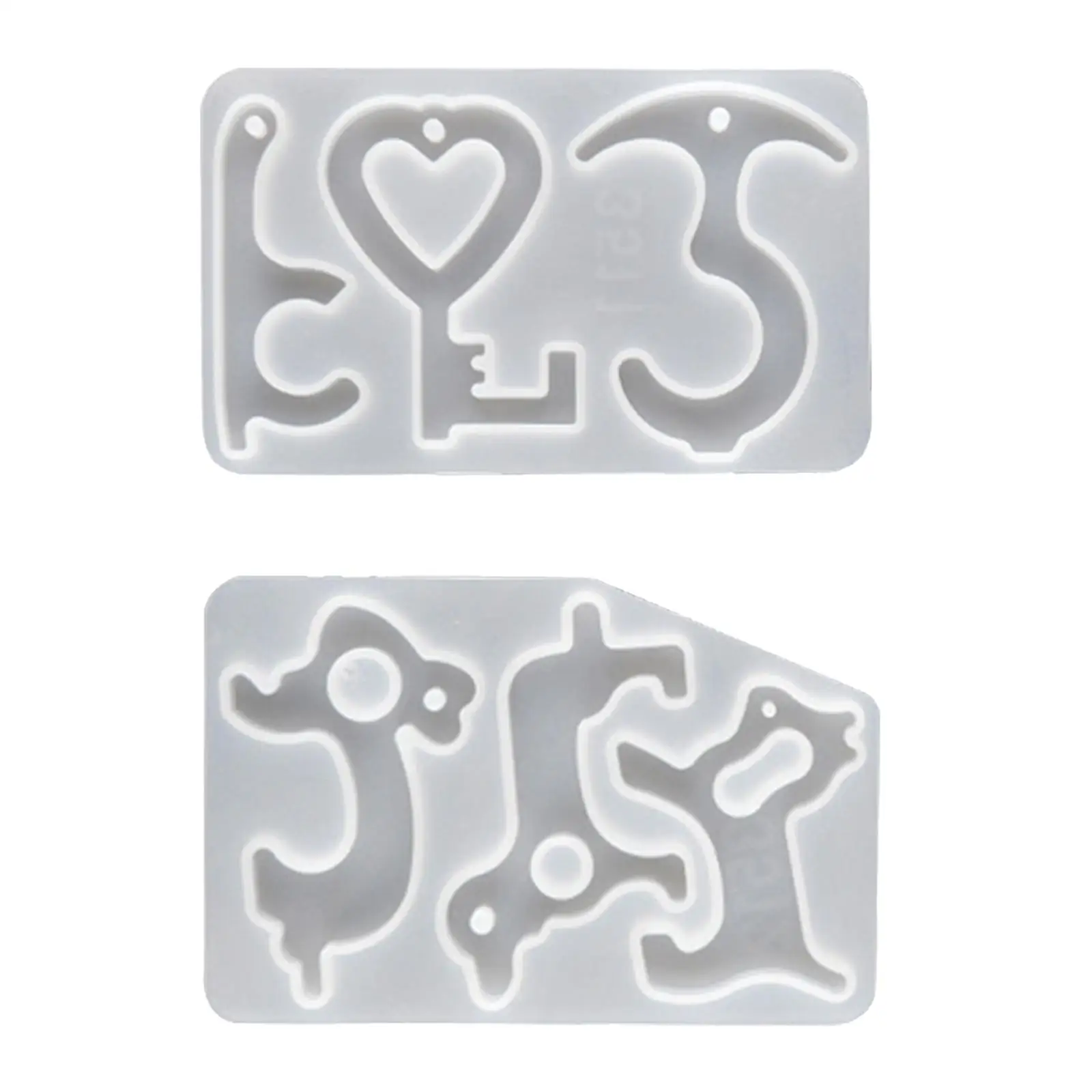 

Silicone Mold DIY Epoxy Resin Molds Keychain For Door Handles