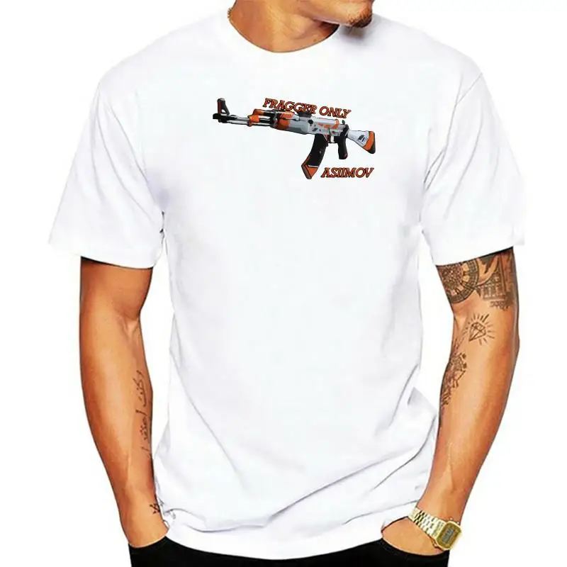 

7129D Men t-shirt CSGO AK 47 ASIIMOV tshirt Women t shirt
