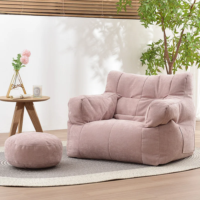 Симпатичный ленивый диван одинарный для отдыха Балконная спинка чтения