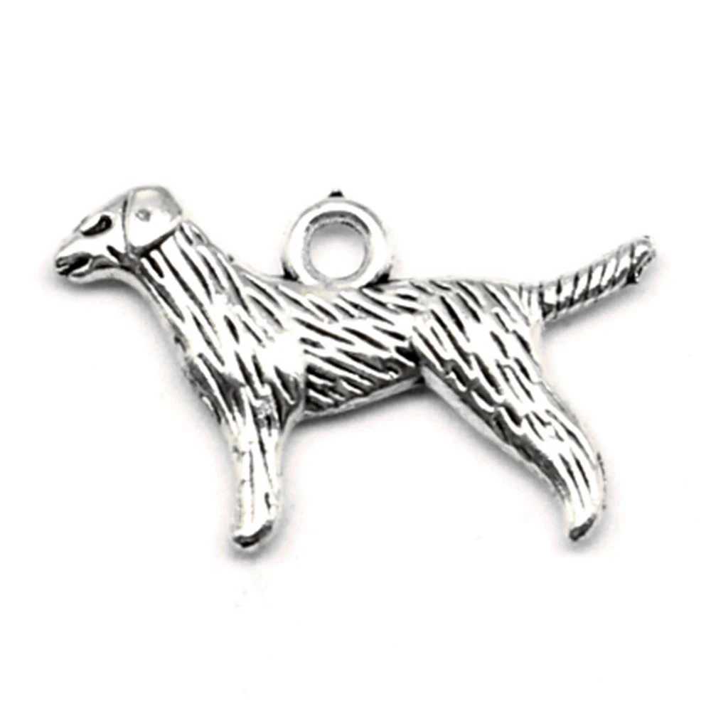 

100pcs Wholesale Jewelry Lots Doghouse Charms Pendant Supplies For Jewelry Materials 15x23mm