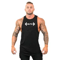 new no 23 gym tank top sports brand cotton sleeveless shirt casual fashion fitness stringer tank top men bodybuilding clothing