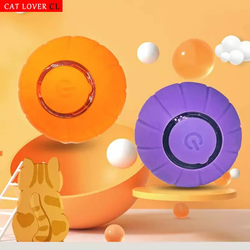 

Умная игрушка для домашних животных, кошка с автоматическим прыжком, мяч из силикона, самодвижущиеся игрушки для котят для игр в помещении