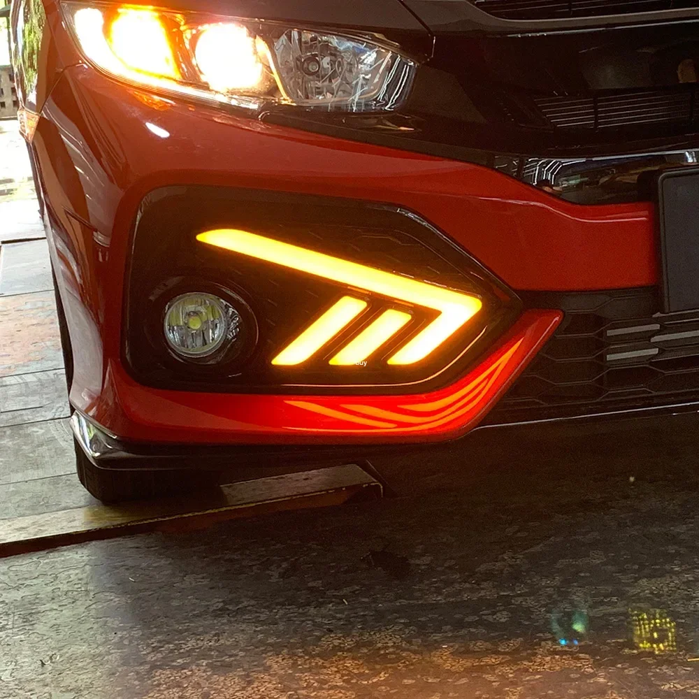 Автомобильные фары в сборе для Honda Civic X 10th 2016-2020, обновление переднего бампера, светодиодные динамические дневные ходовые огни, аксессуары для инструментов (art.: 3920cd2223b45) - 3920cd2223b45
