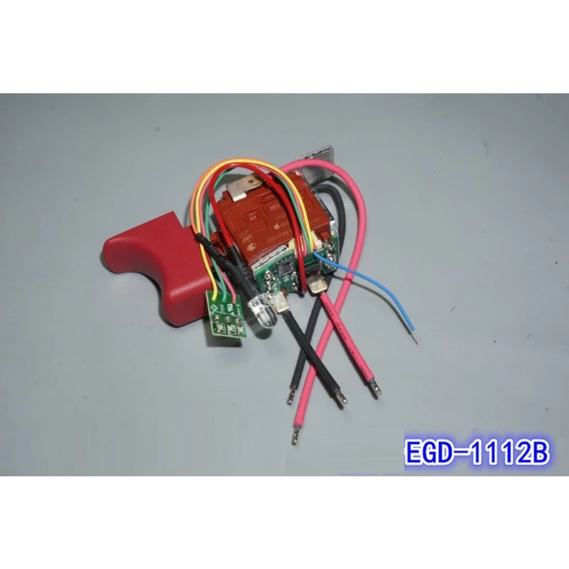 DC 12V переключатель триггера EGD-1112B для электроинструмента Defond отвертка нажимного типа с плавной регулировкой скорости кнопки включения.