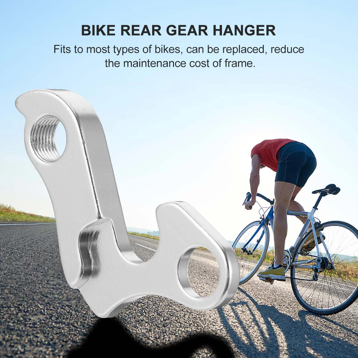 

Dress Rack Hybrid Derailleur Hanger Rear Link Bike Frame Tail Hook Gear Adapter