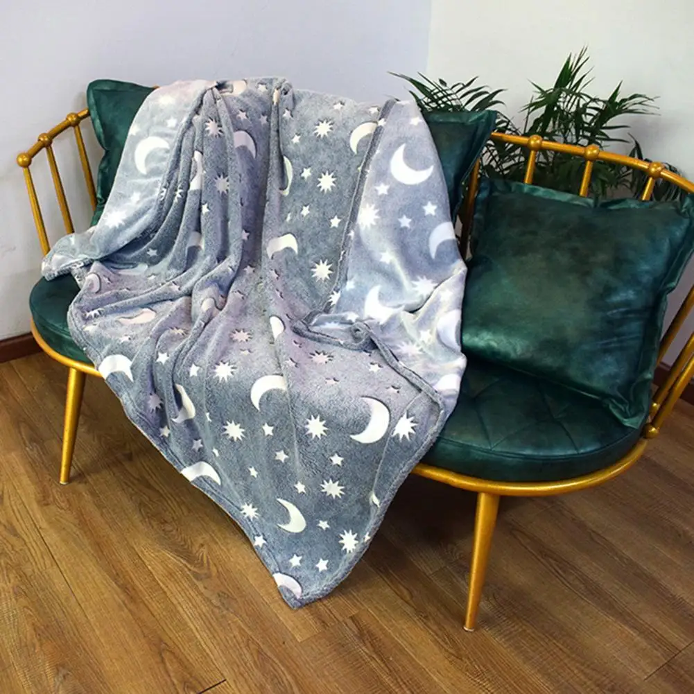 

Плюшевое одеяло, красивое теплое мягкое светящееся одеяло для дневного сна, офисное одеяло для кровати, одеяло