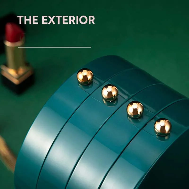 Desktop Jewelry Sstorage Box Earrings Bracelet Multilayer Dustproof Ornaments Box Ring Necklace Multifunctional Display Stand