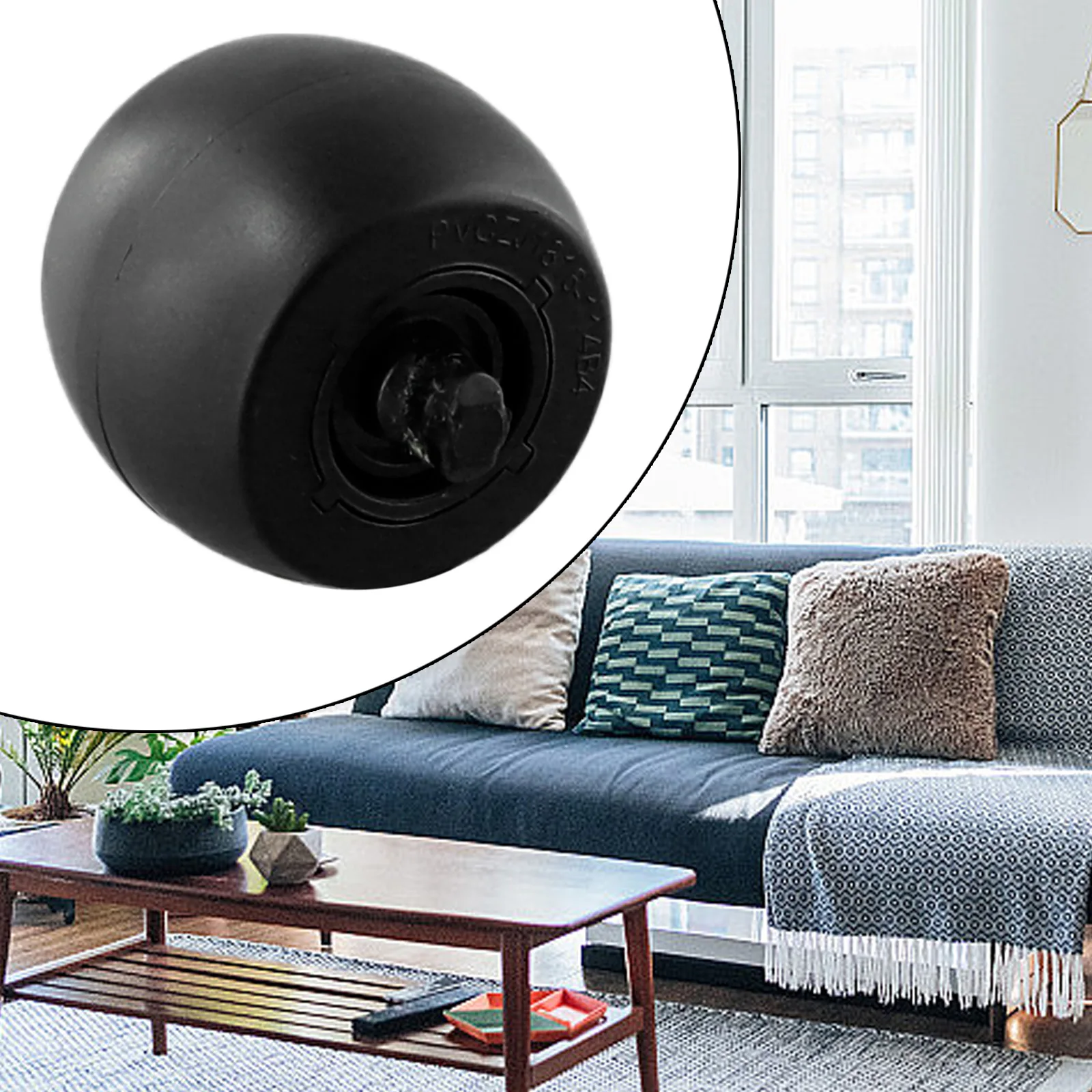 Резиновый ролик для робота-пылесоса Ecovacs Deebot 950 920 шарикоподшипник запчасти