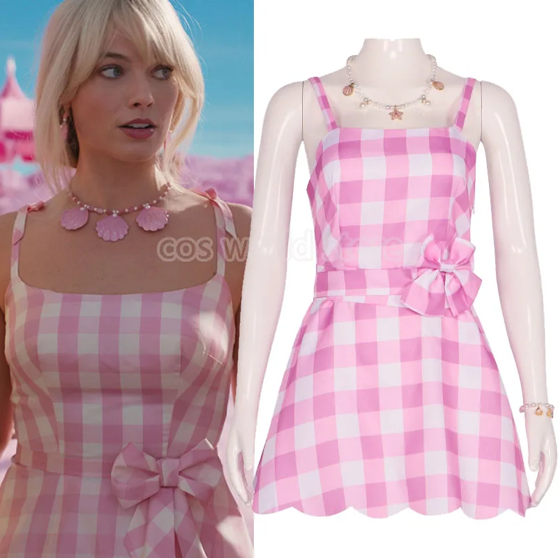 barbie movie gingham dress