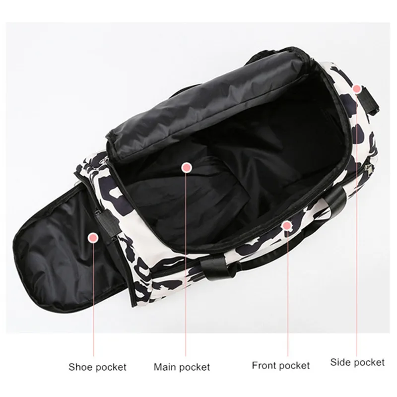 Большая спортивная сумка для мужчин и женщин чемодан фитнеса йоги Наплечная