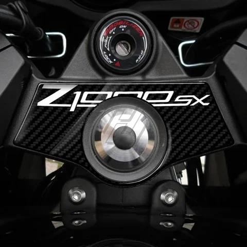Для Kawasaki Z1000SX 2011-2017 3D углеродное волокно тройной колпак для дерева защитная крышка бака Pad