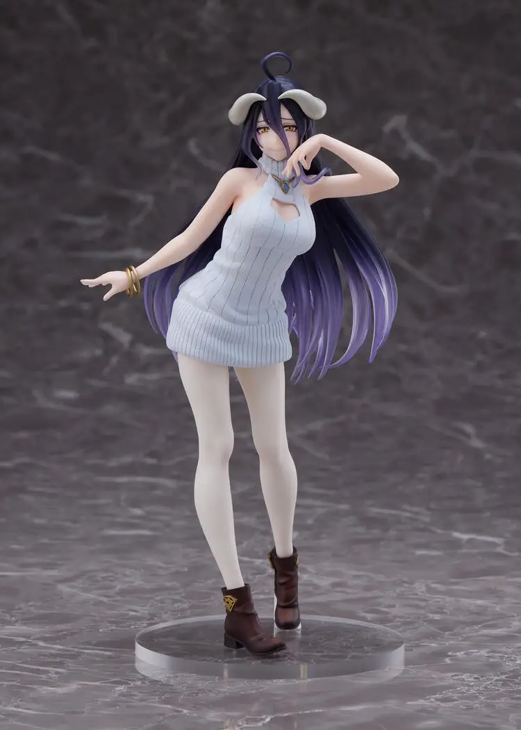 TAITO Original: персонаж аниме Overlord albedo вязаное платье VER.20cm ПВХ фигура модель
