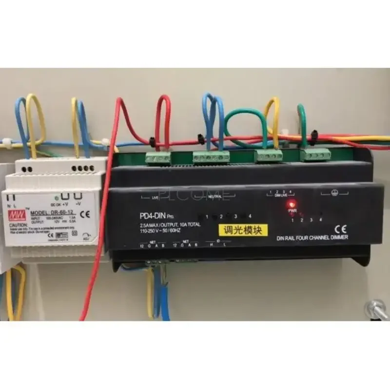 4-канальный модуль с регулируемой яркостью RS485 светодиодное освещение ведущий