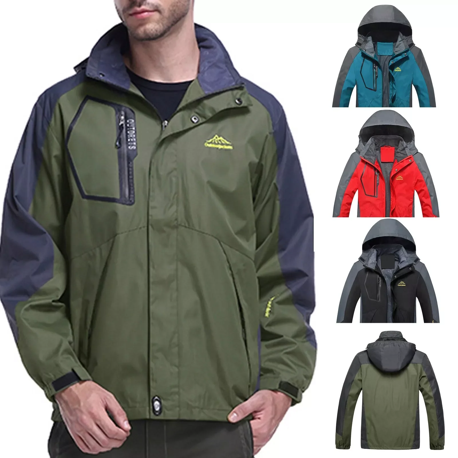 

Мужская черная рубашка из полиэстера