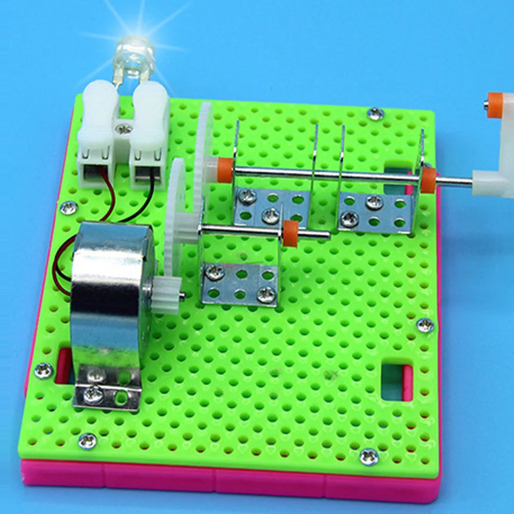 Ручной генератор электрические игрушечные машинки ручная модель набор для