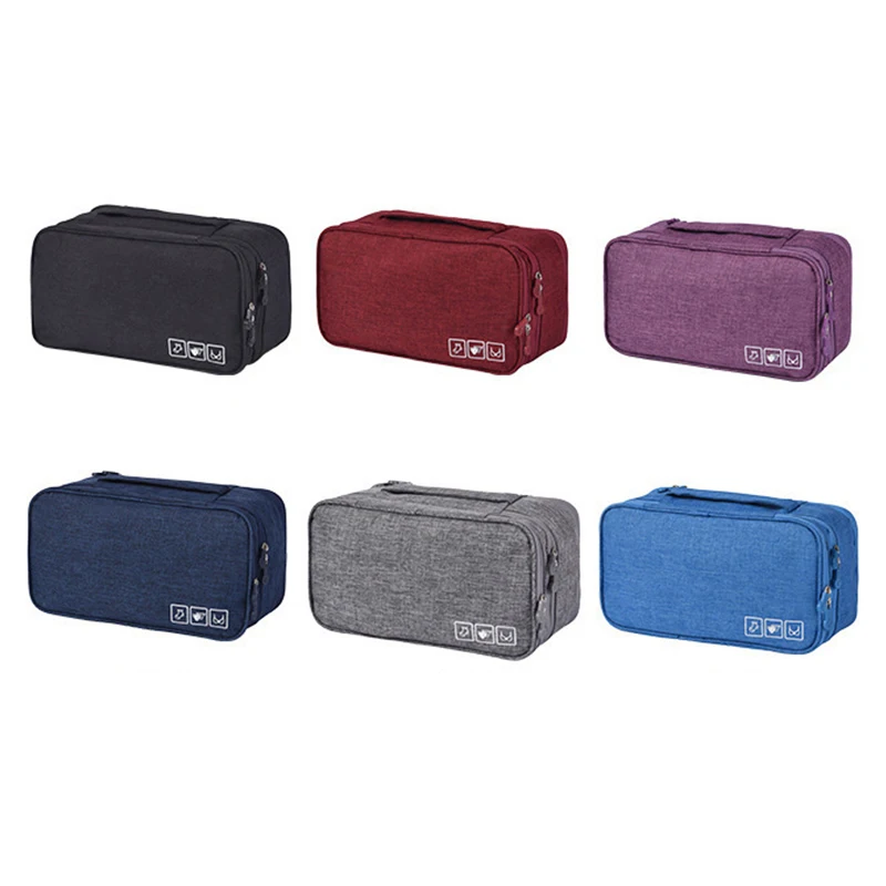

Underwear Storage Bag Travel Bra Organizer Women Men Socks Cosmetics Pouch