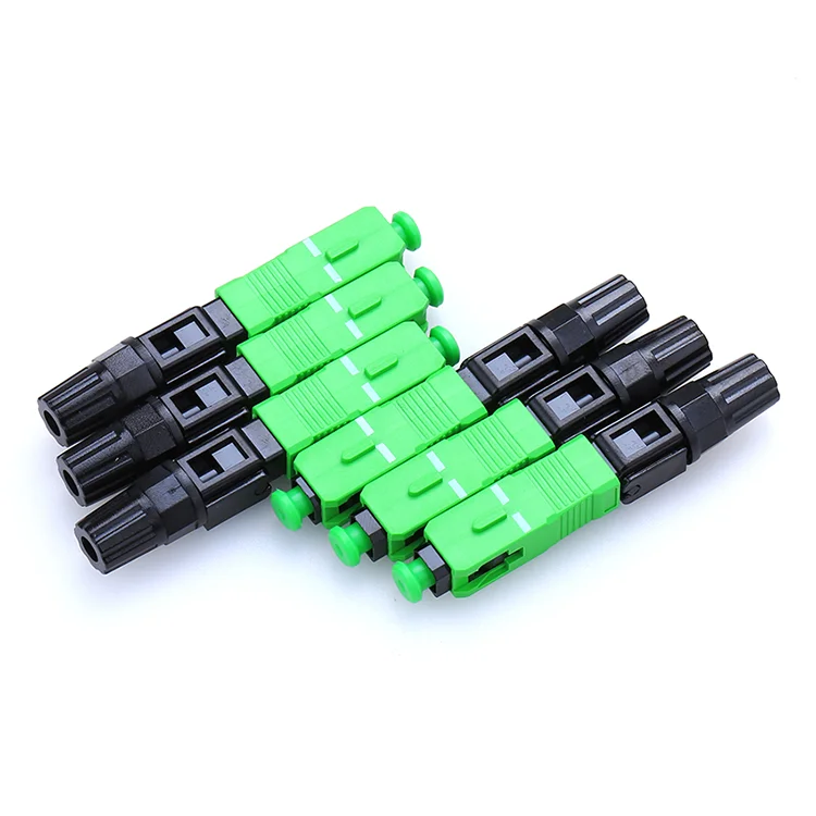

Одномодовый волоконно-оптический разъем FTTH SC APC, быстрый оптоволоконный разъем SC APC