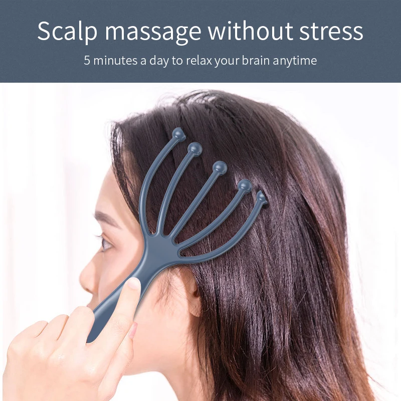 

Массажер для головы и головы, стальной шарик