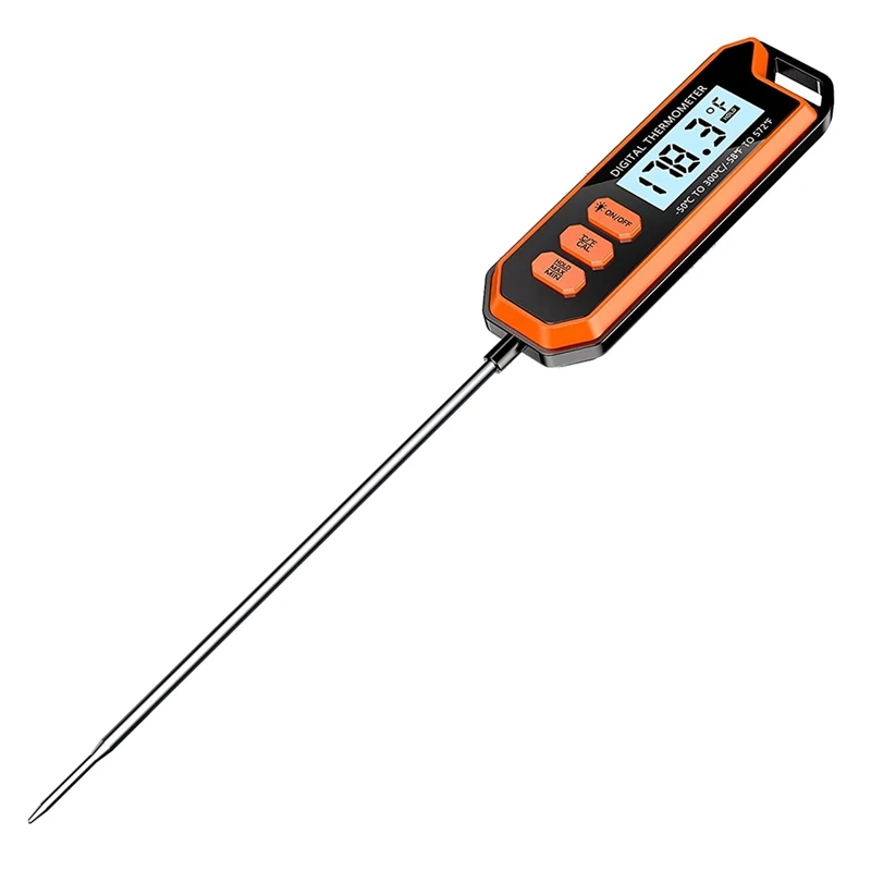 

Digital Meat Thermometer, High Accuracy Instant Read Food Thermometer, Waterproof Cooking Thermometer For BBQ Grill