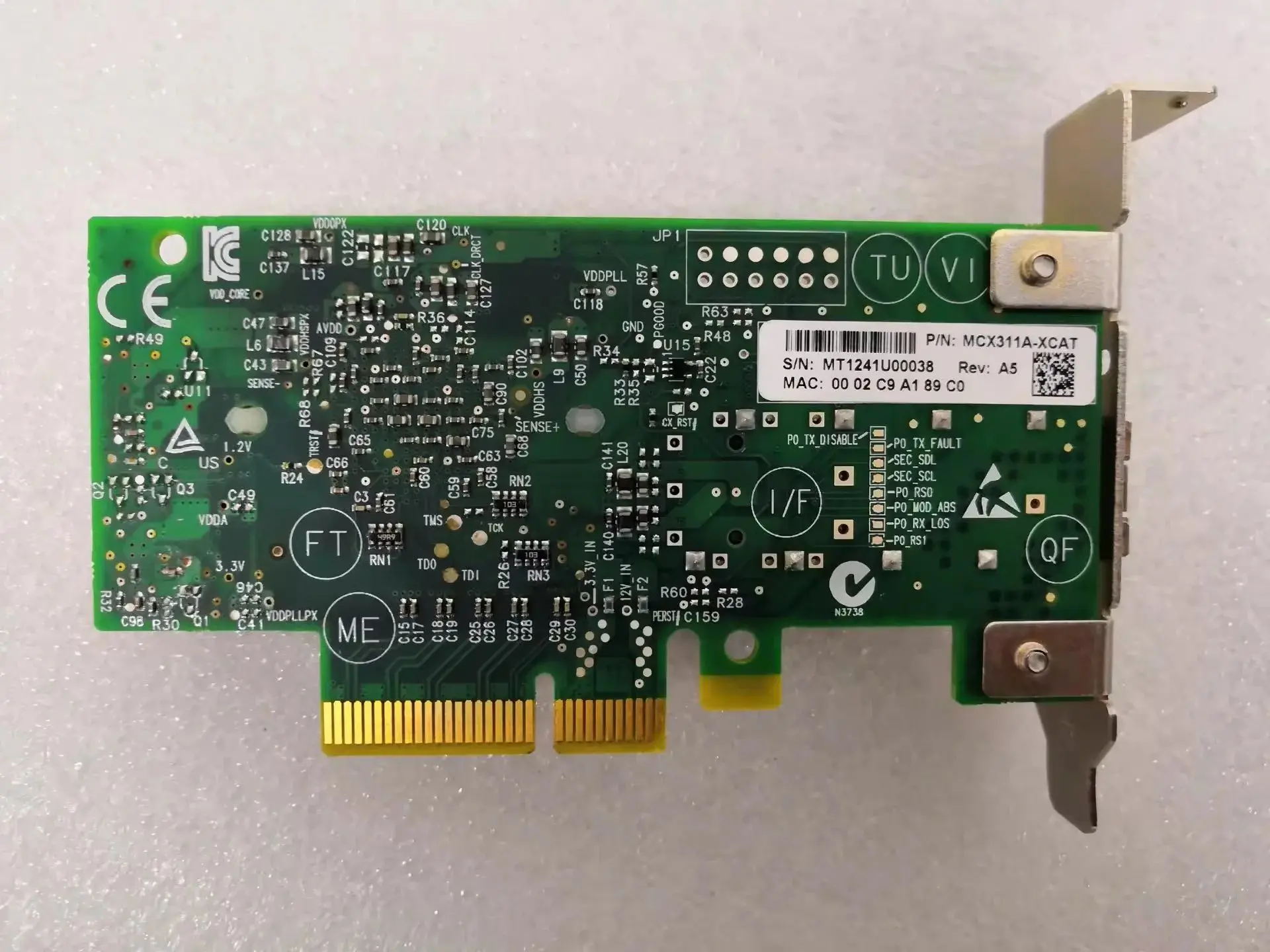 Сетевая карта для Mellanox MCX311A-XCAT 10G ConnectX-3 CX311A