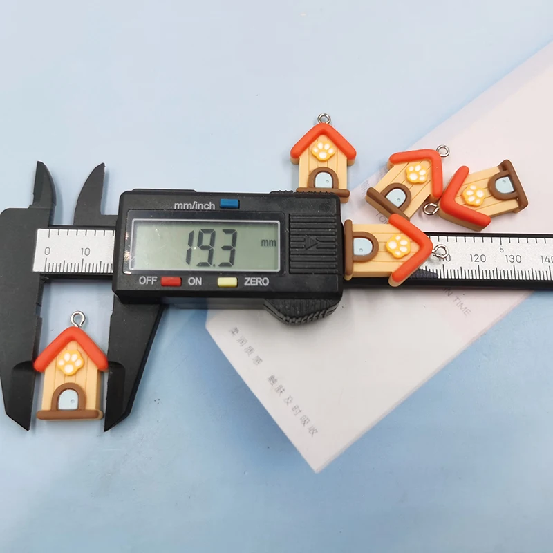 10 шт. забавные подвески в виде домика собаки для сережек брелоков Мультяшные