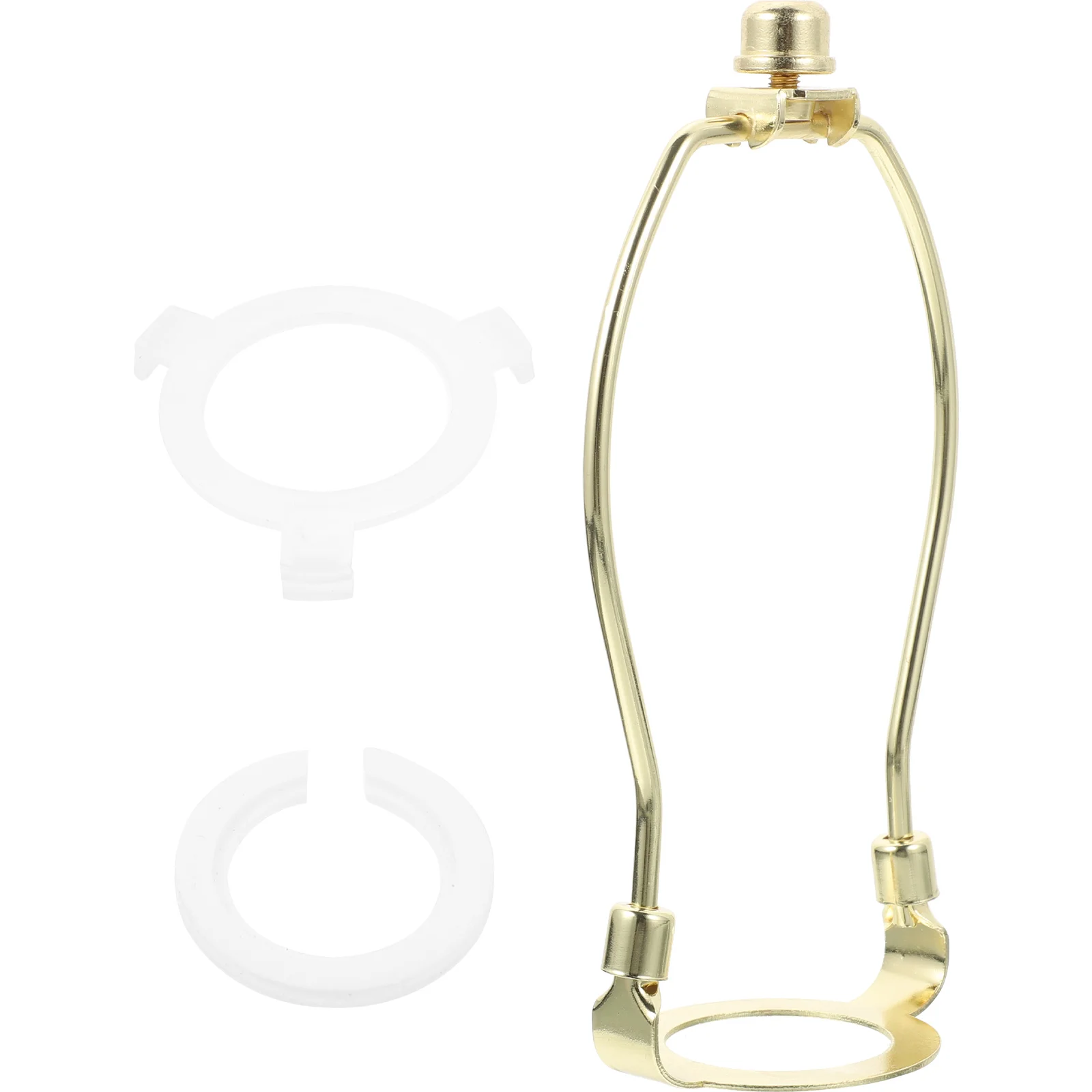 

Desk Lamp Horn Stand Lampshade Bracket Table Harp Repair Lighting Accessories Heavy Floor Metal Holder Kit Duty