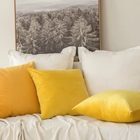 dutch suede pillow cushion sofa cushion office lumbar pillow bedside back cushion velvet pillowcase velvet home accessories