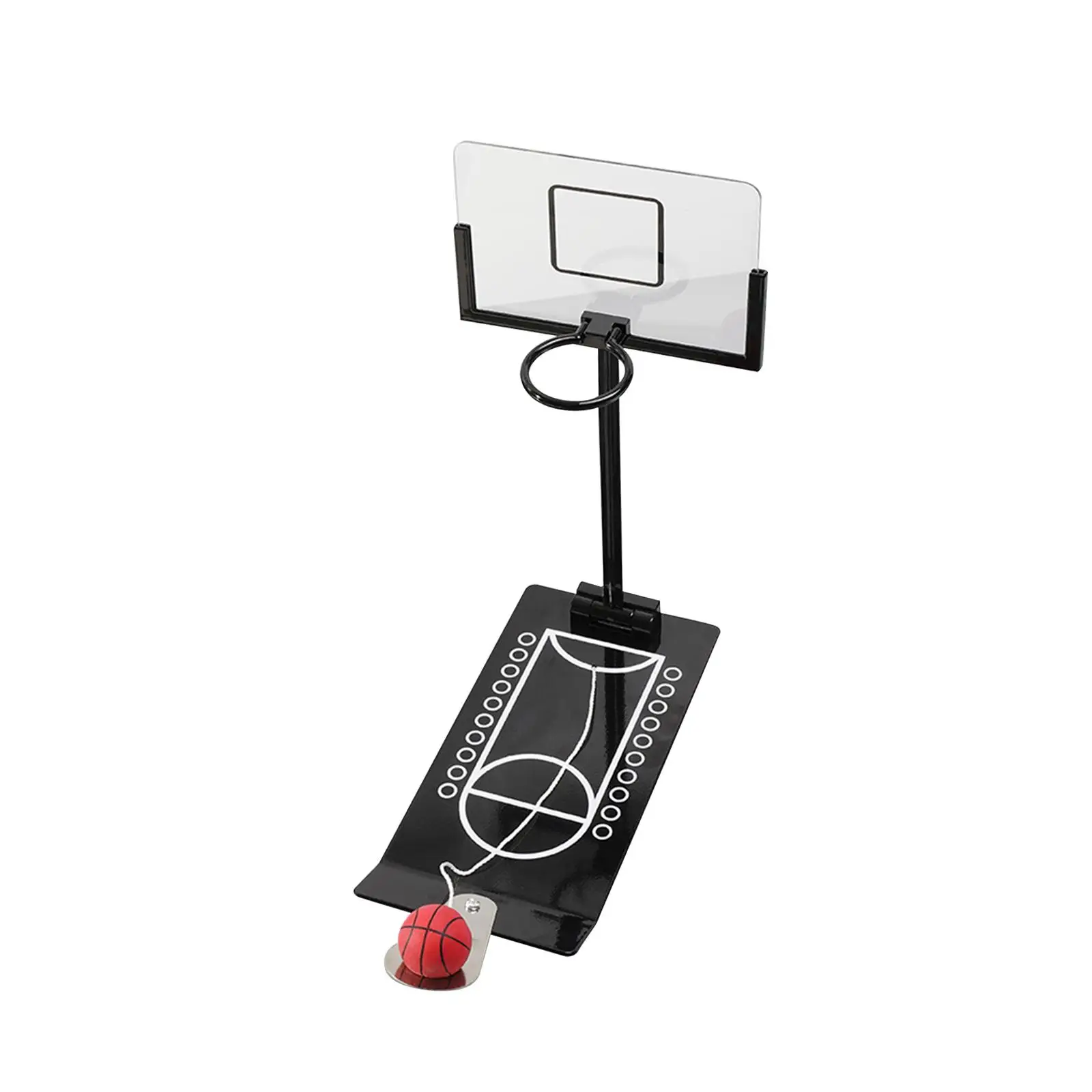 

Portable Desktop Basketball Finger Game Interactive Toy Sport Durable Collapsable Mini Parent Child Interaction Toy