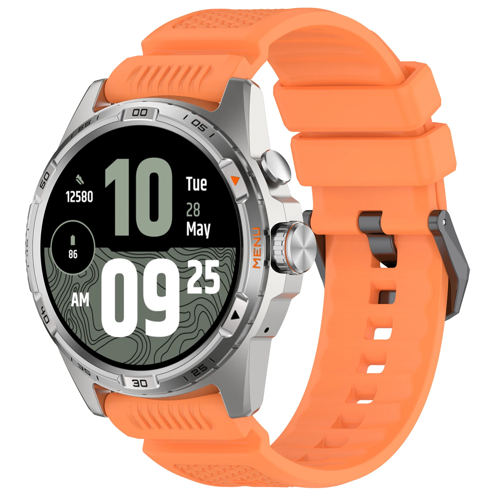 Фото Ремешок 24 мм для Ticwatch Atlas, официальный оригинальный ремешок для часов Ticwatch Pro 5, эндуро, умный ремешок для часов, браслет Correa №4