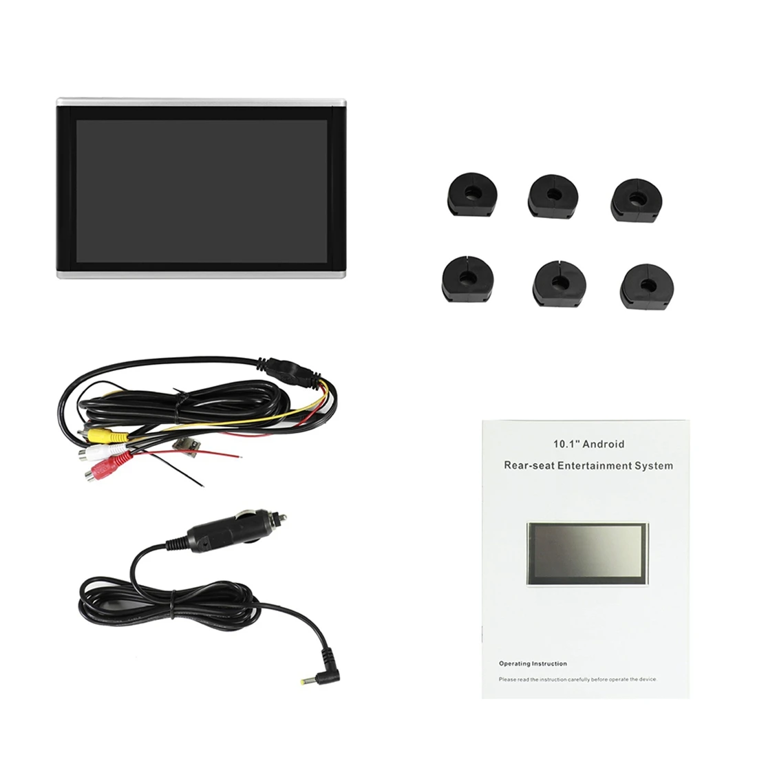 

10,1 дюймовый автомобильный монитор на подголовник Android, HD-видео сенсорный экран, WIFI/ Bluetooth/ USB/ SD/ FM MP5 видеоплеер